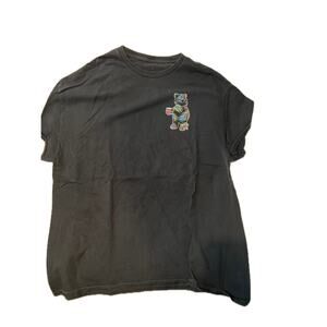 Riot Society Trapical Palms Bear Drinking T-Shirt Mens XL